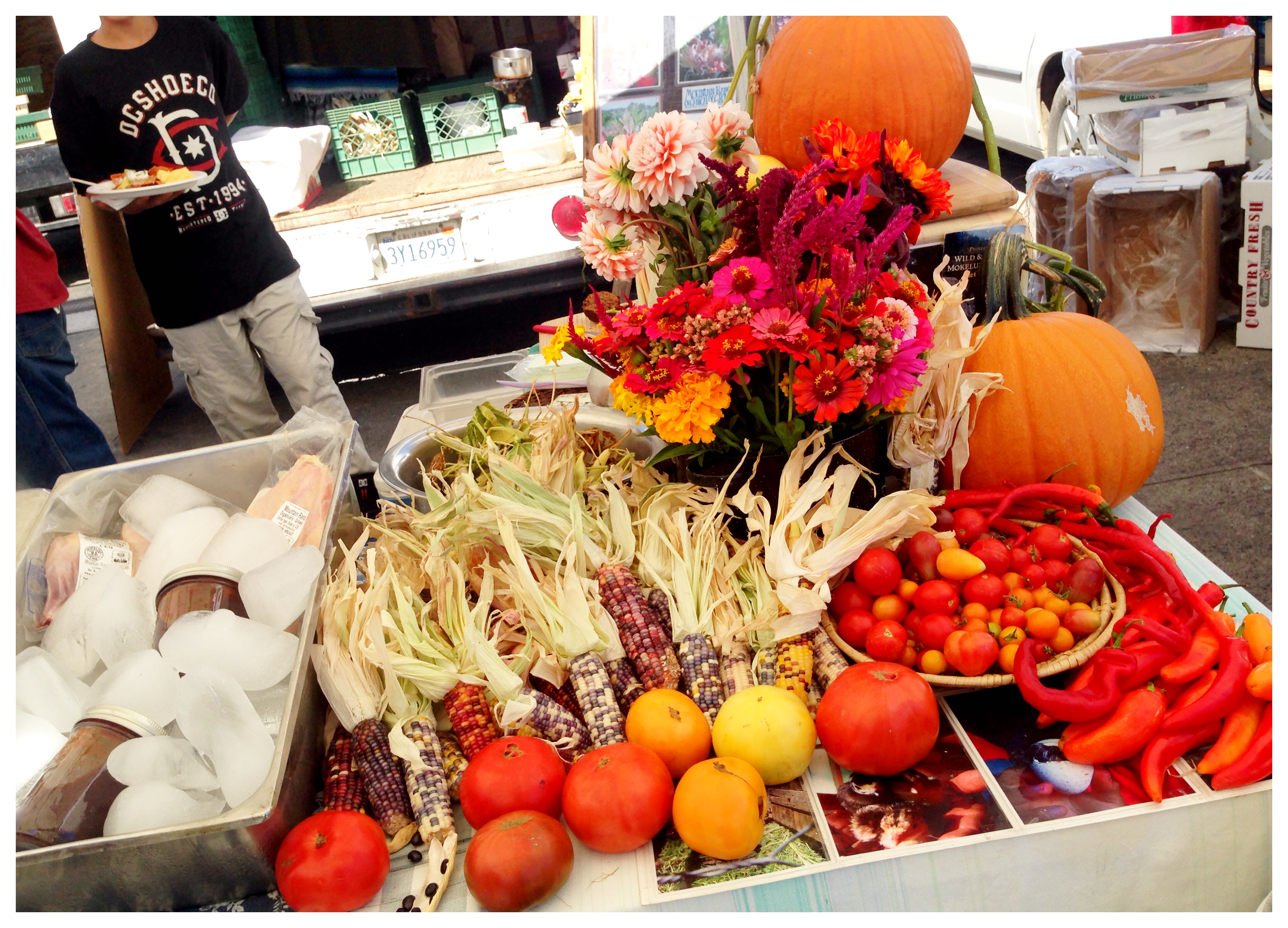 秋 @ farmers market