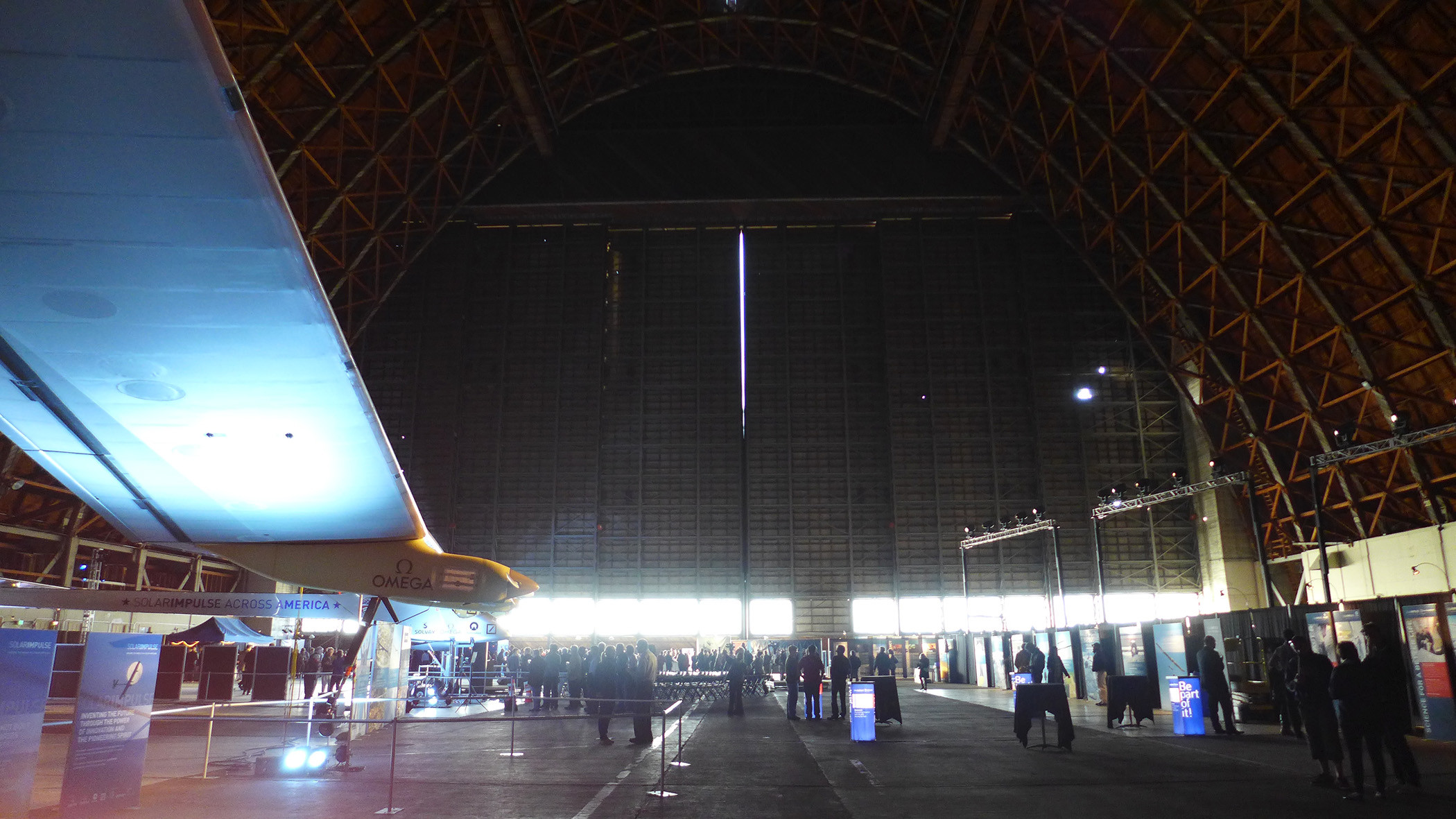 NASAにて　スイス発ソーラーパワーの飛行機