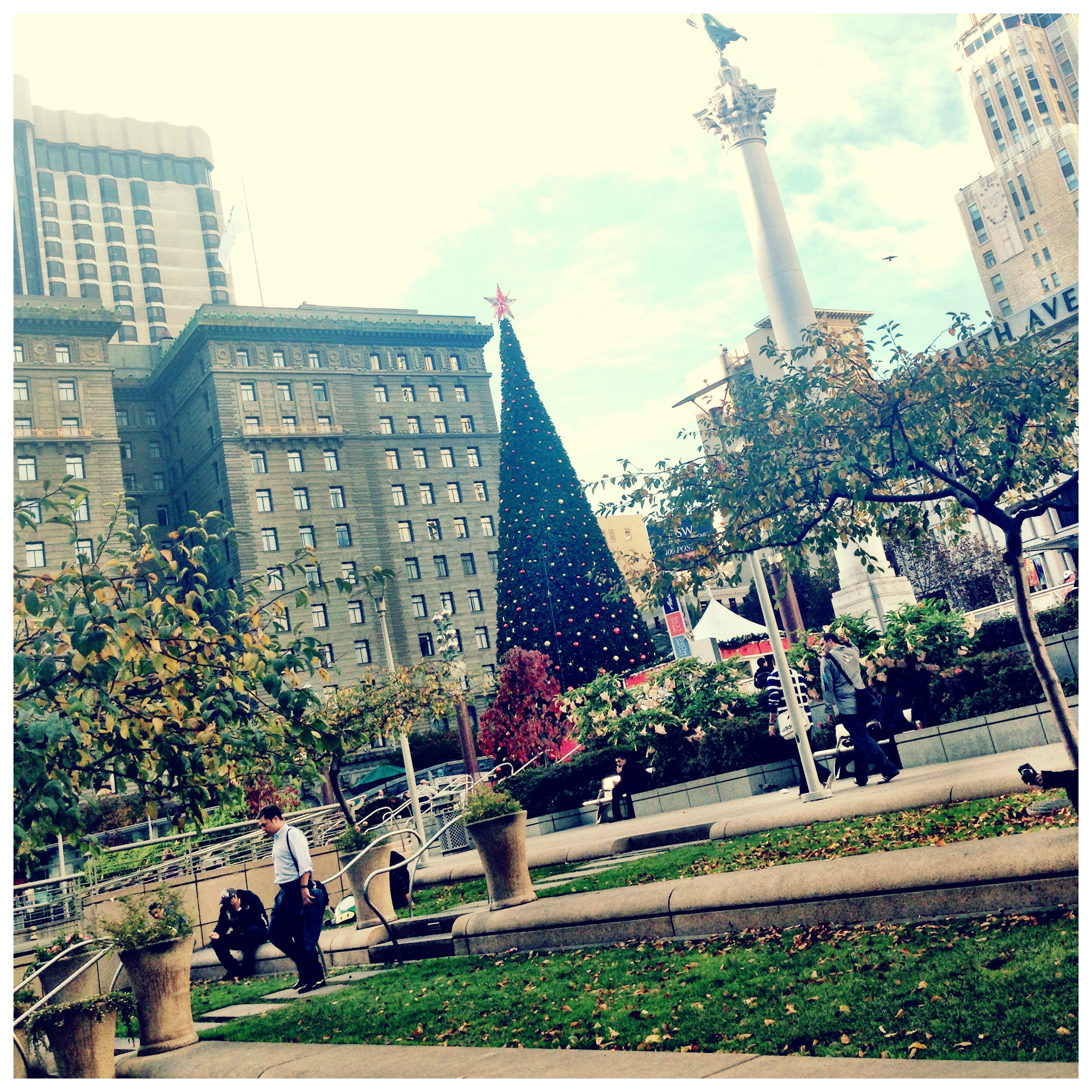 久しぶりのダウンタウン